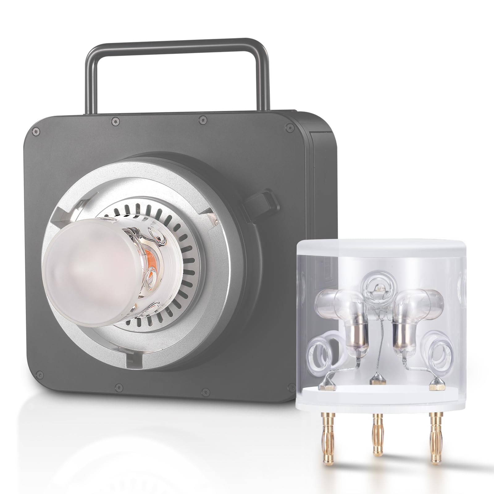 Foto 1 | Tubo De Flash De Repuesto Neewer Q4 400ws Para Studio Flash - Venta Internacional.