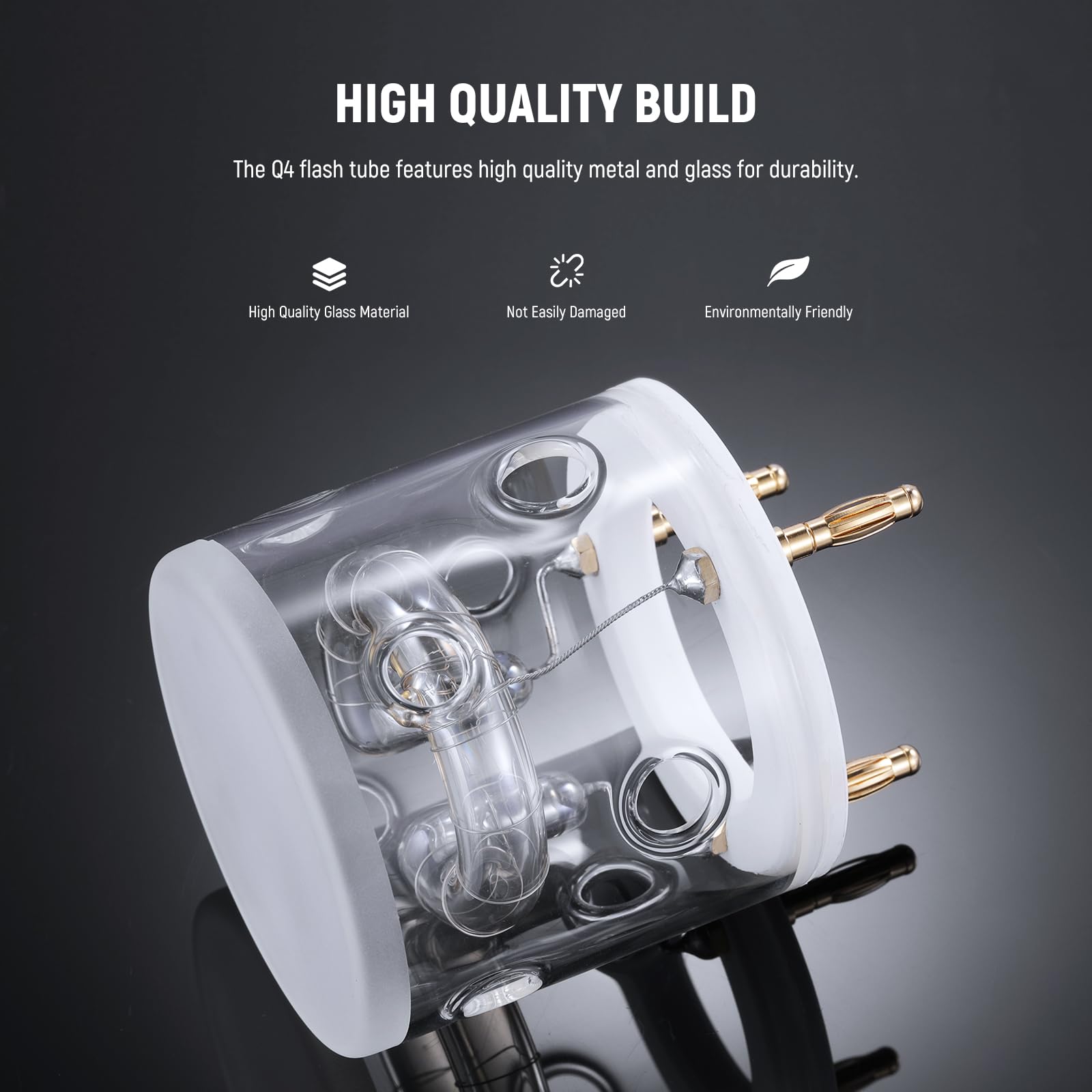 Foto 5 | Tubo De Flash De Repuesto Neewer Q4 400ws Para Studio Flash - Venta Internacional.
