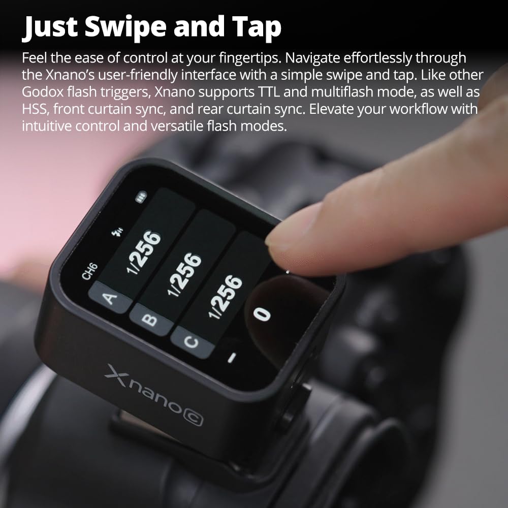 Foto 3 pulgar | Pantalla Táctil Flash Trigger Godox X3c X3-c Ttl Para Canon - Venta Internacional.