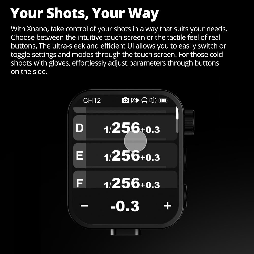 Foto 7 | Pantalla Táctil Flash Trigger Godox X3c X3-c Ttl Para Canon - Venta Internacional.