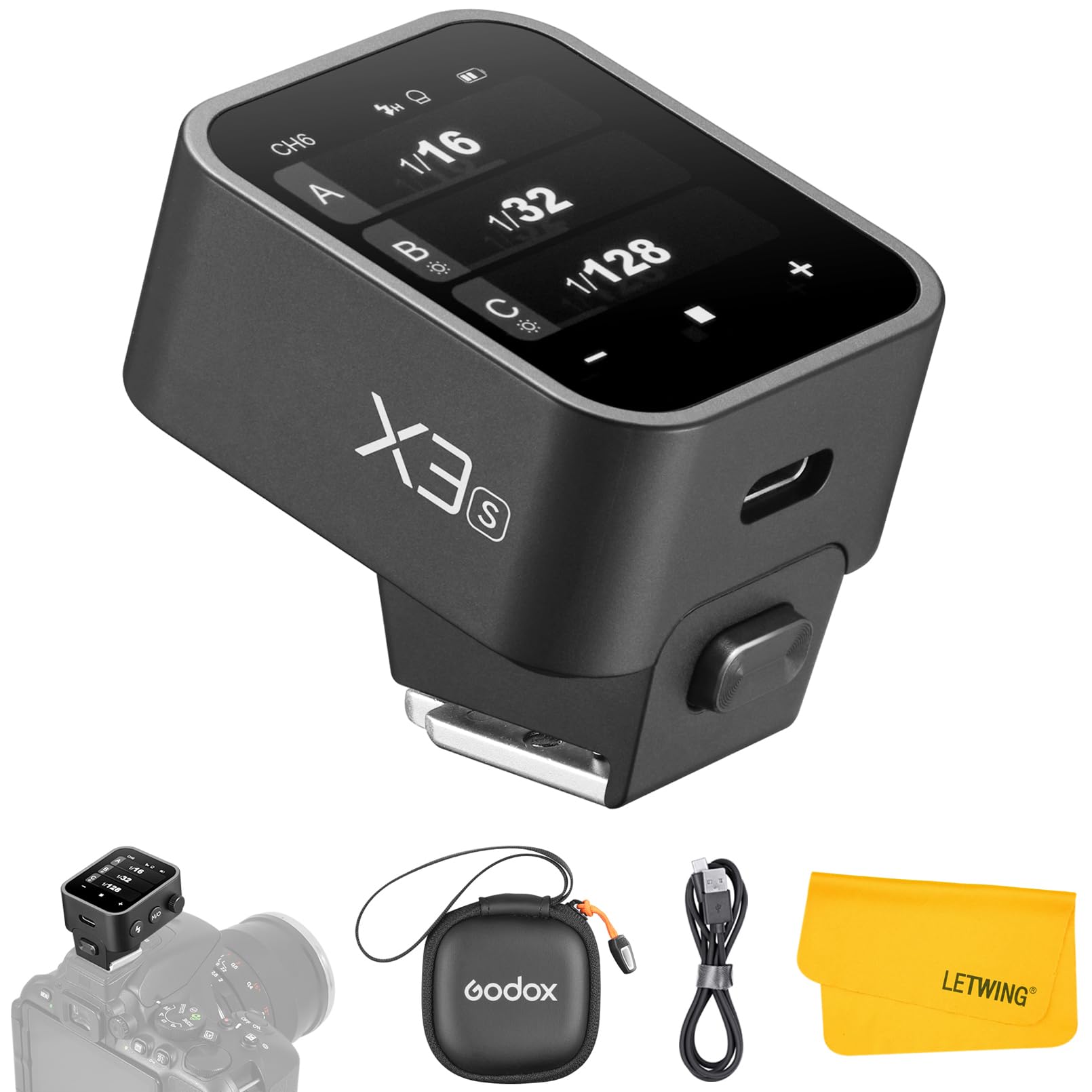 Foto 2 pulgar | Disparador De Flash Inalámbrico Godox X3s X3-s Ttl Para Cámara Sony - Venta Internacional.