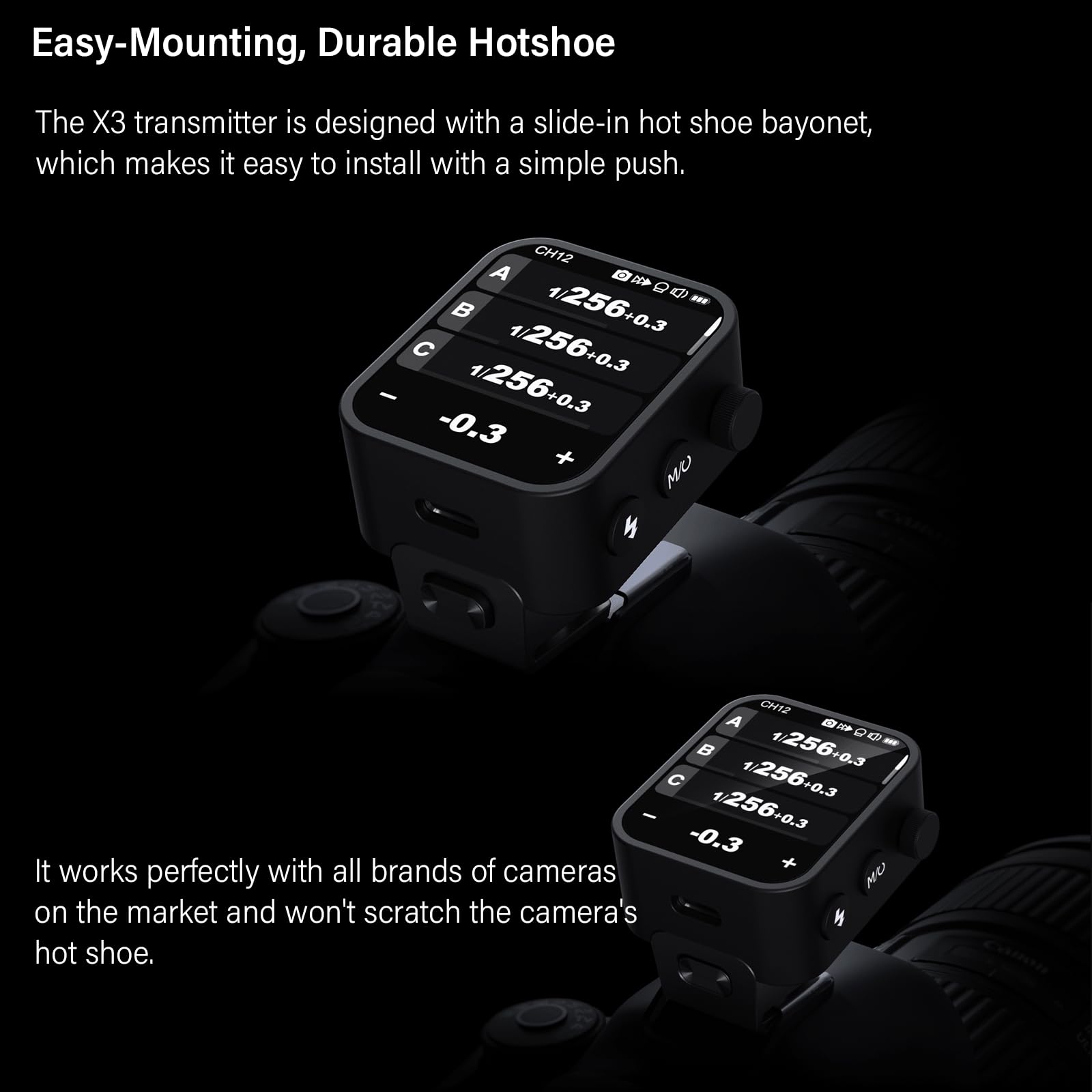 Foto 5 pulgar | Disparador De Flash Godox X3 X3s Para Sony Con Pantalla Táctil Y Funda - Venta Internacional.
