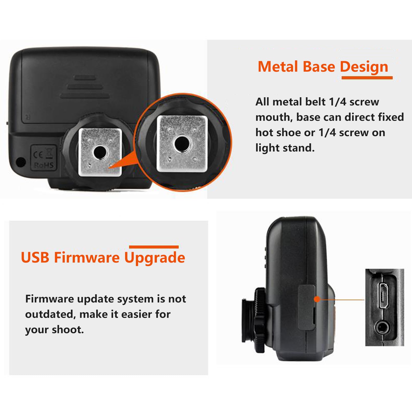 Foto 6 pulgar | Receptor De Flash Inalámbrico Godox X1r-c Para Canon - Venta Internacional.