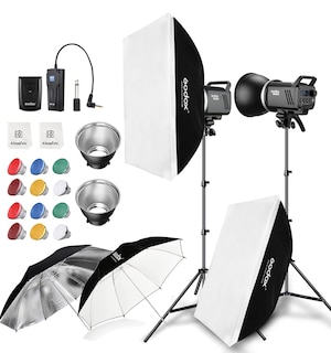 Foto 1 | Kit De Flash Estroboscópico De Estudio Godox Ms300 De 600 W Con Softbox Y Más - Venta Internacional.