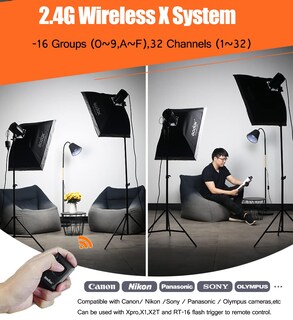 Foto 3 | Kit De Flash Estroboscópico De Estudio Godox Ms300 De 600 W Con Softbox Y Más - Venta Internacional.