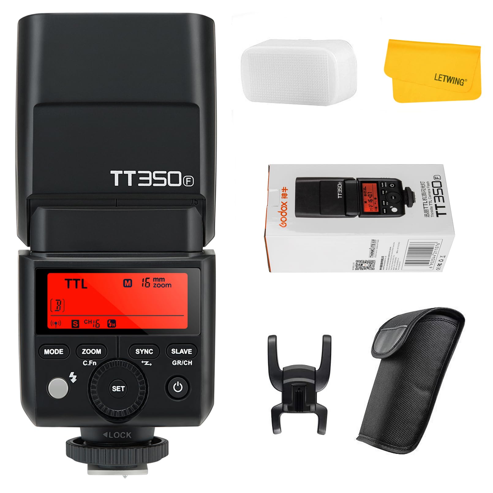 Foto 1 | Cámara Flash Godox Tt350f 2.4g Inalámbrica Gn36 Hss 1/8000s Ttl - Venta Internacional.