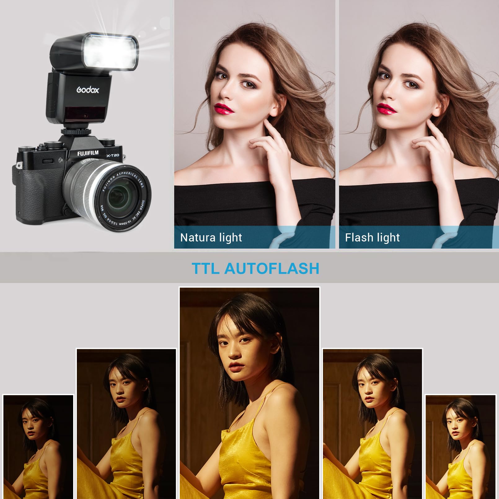 Foto 5 | Cámara Flash Godox Tt350f 2.4g Inalámbrica Gn36 Hss 1/8000s Ttl - Venta Internacional.
