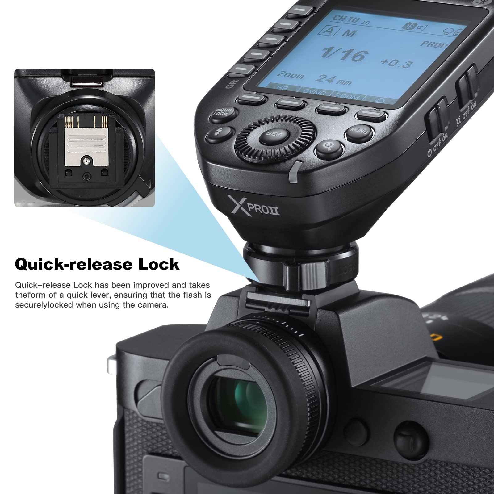 Foto 5 | Transmisor Flash Trigger Godox Xproii-s Para Cámaras Sony - Venta Internacional.