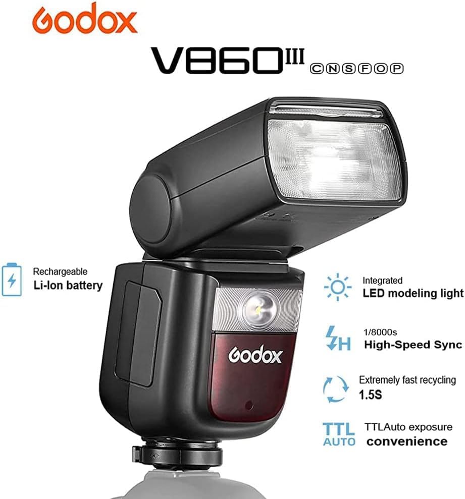 Foto 4 pulgar | Cámara Flash Speedlight Godox V860iii-s Para Sony Con 76 W - Venta Internacional.