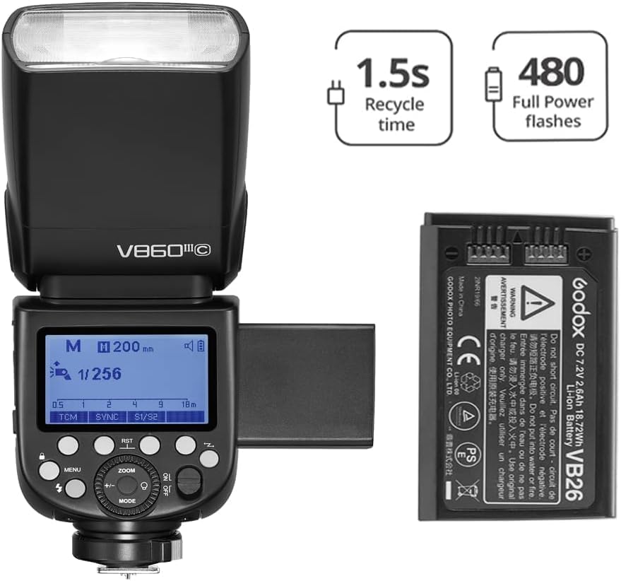Foto 7 pulgar | Cámara Flash Speedlight Godox V860iii-s Para Sony Con 76 W - Venta Internacional.