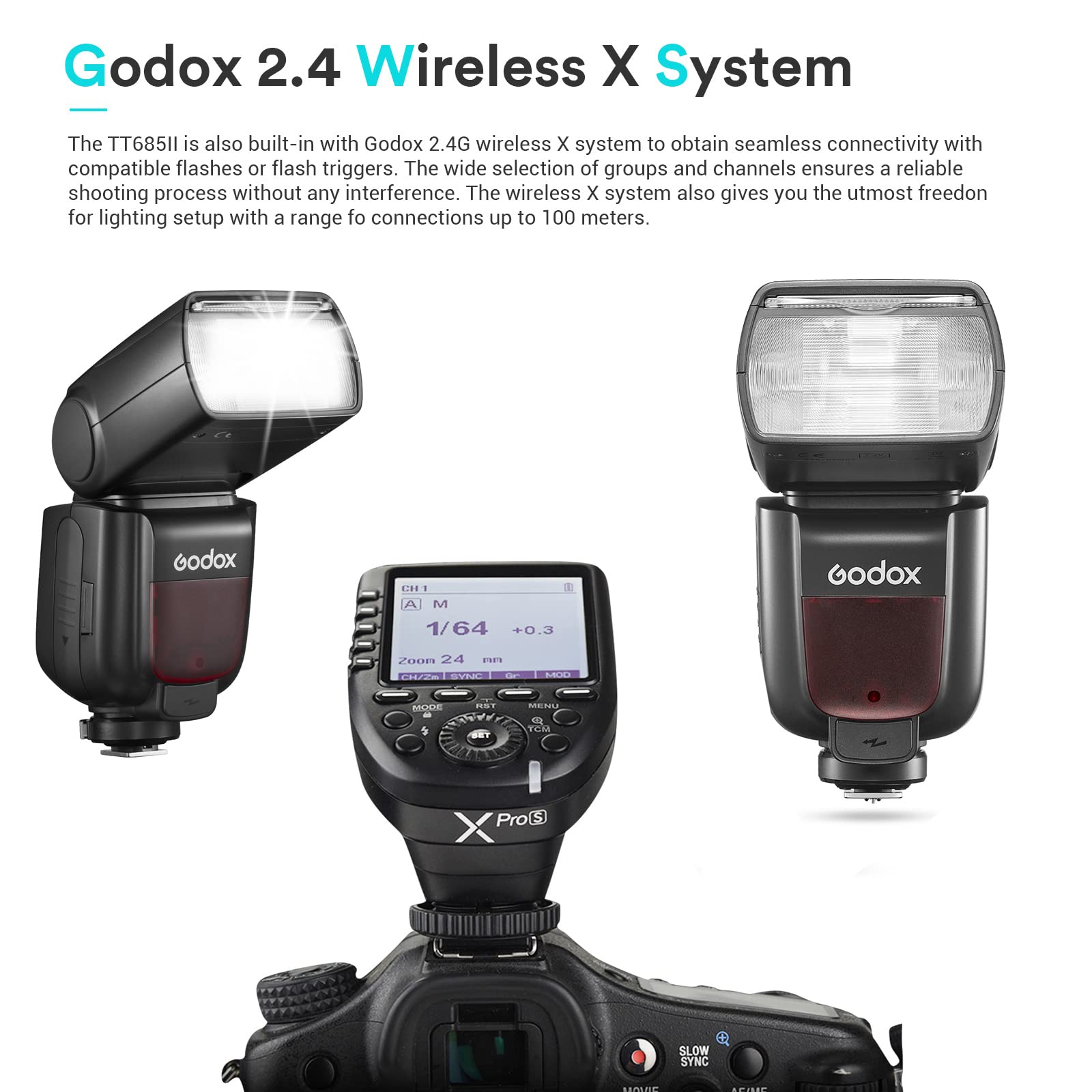 Foto 5 pulgar | Cámara Flash Godox Tt685ii-s Para Cámaras Sony - Venta Internacional.