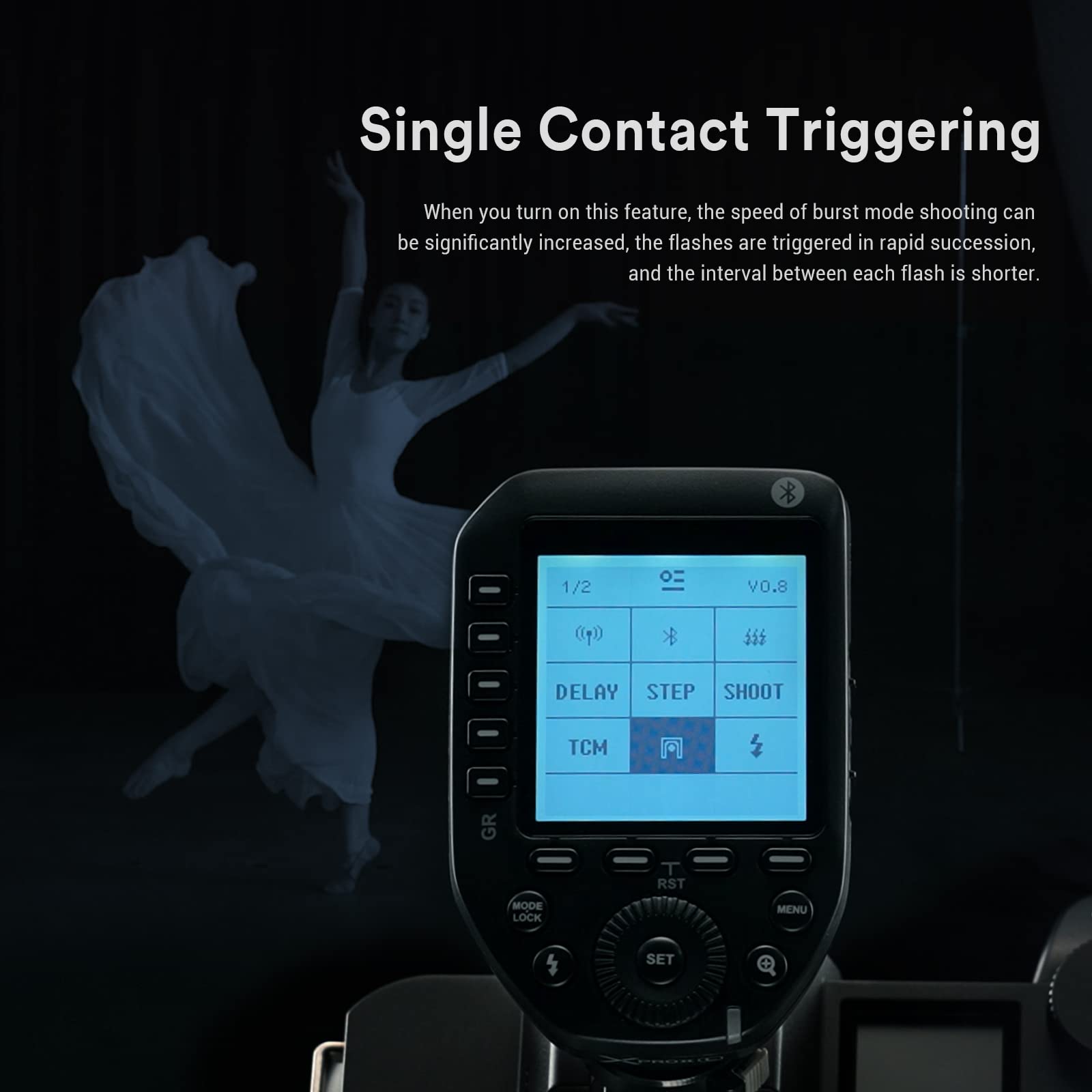 Foto 7 pulgar | Disparador De Flash Inalámbrico Godox Xproii-s Para Cámaras Sony - Venta Internacional.