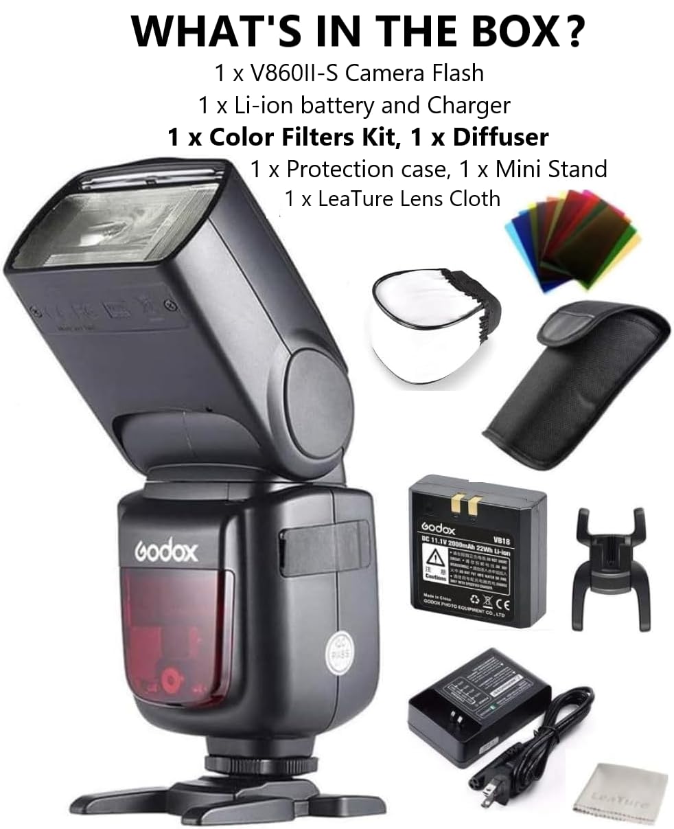 Foto 3 pulgar | Cámara Flash Speedlite Godox Ving V860ii-s Para Sony A7 - Venta Internacional.