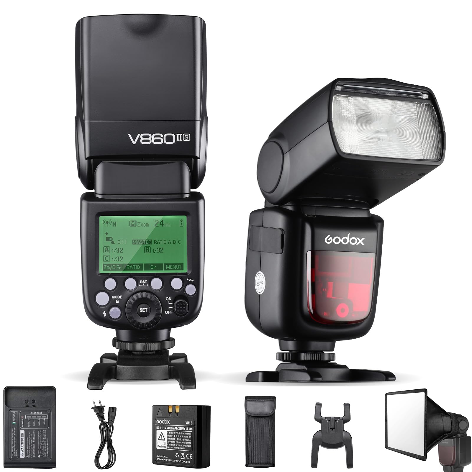 Foto 2 pulgar | Cámara Flash Speedlite Godox V860ii-s Para Sony Con Led Usb - Venta Internacional.