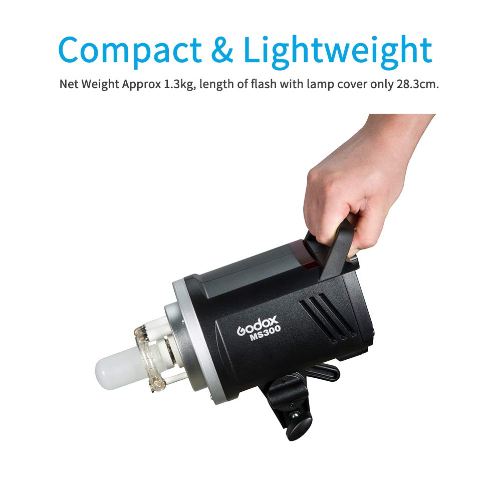 Foto 2 | Studio Flash Strobe Godox Ms300 300 W Con Sistema X Inalámbrico - Venta Internacional.