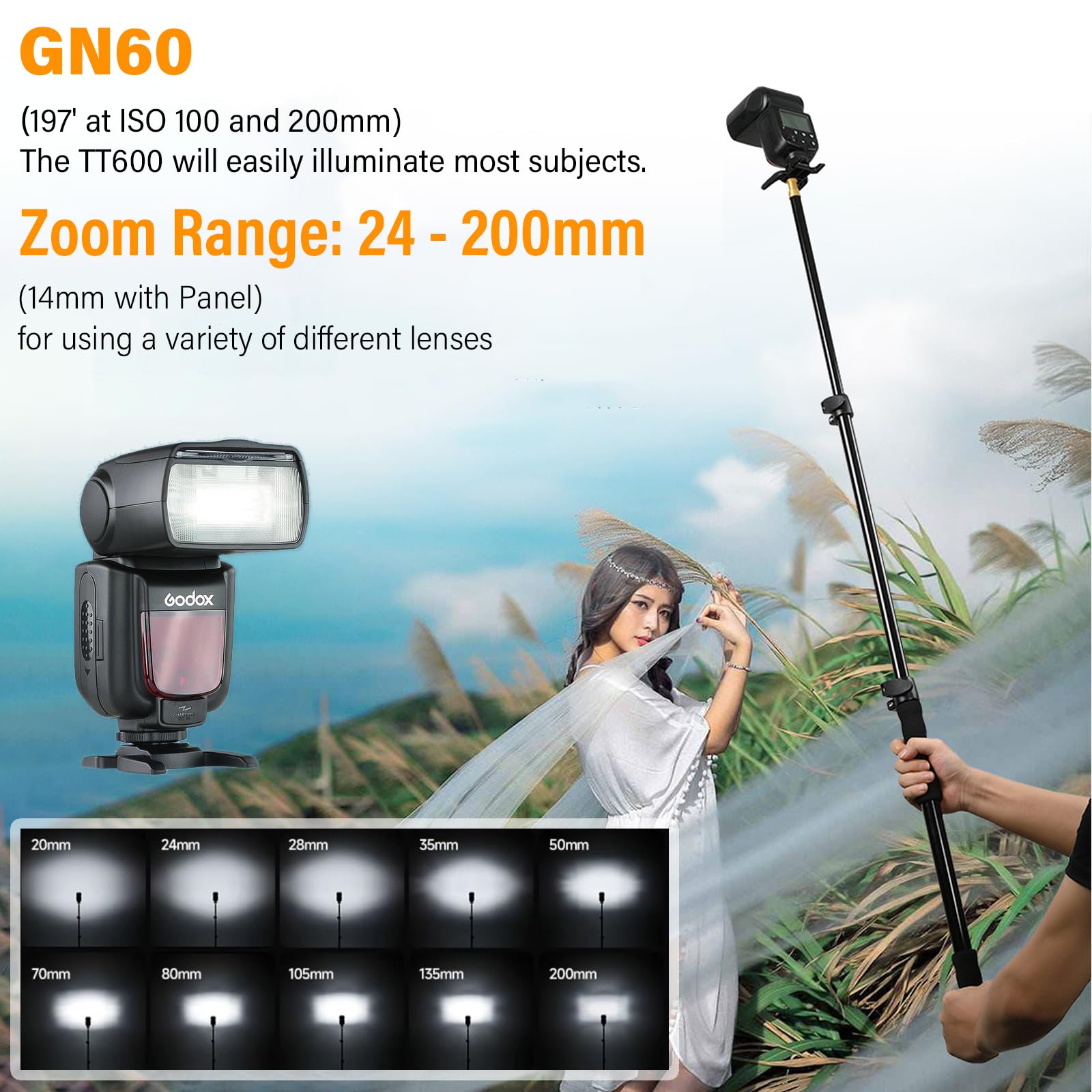 Foto 5 pulgar | Cámara Flash Speedlite Godox Tt600s Inalámbrica De 2,4 G Para Sony - Venta Internacional.