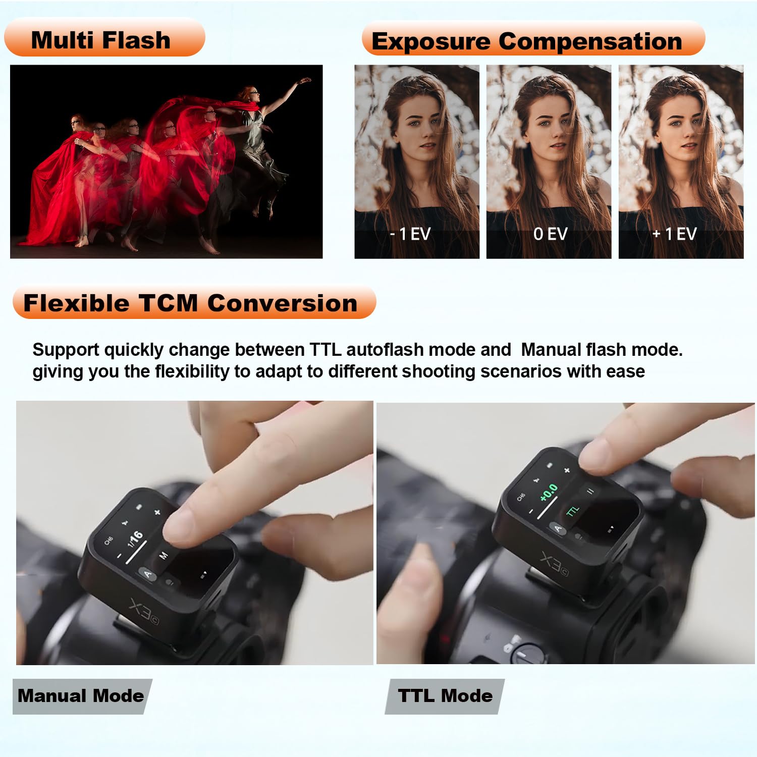Foto 5 pulgar | Disparador De Flash Inalámbrico Godox X3-s X3s Ttl Para Cámara Sony - Venta Internacional.