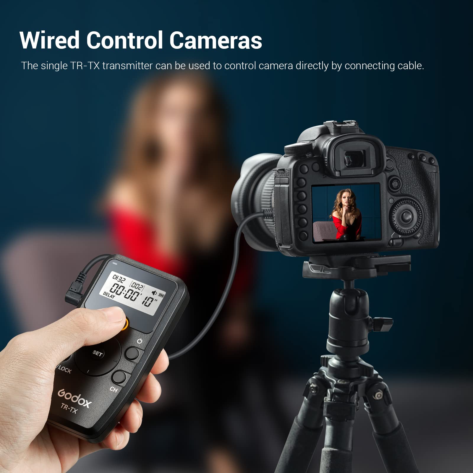 Foto 8 pulgar | Obturador Remoto Inalámbrico Godox Tr-s1 Para Sony A900 A850 A700 - Venta Internacional.