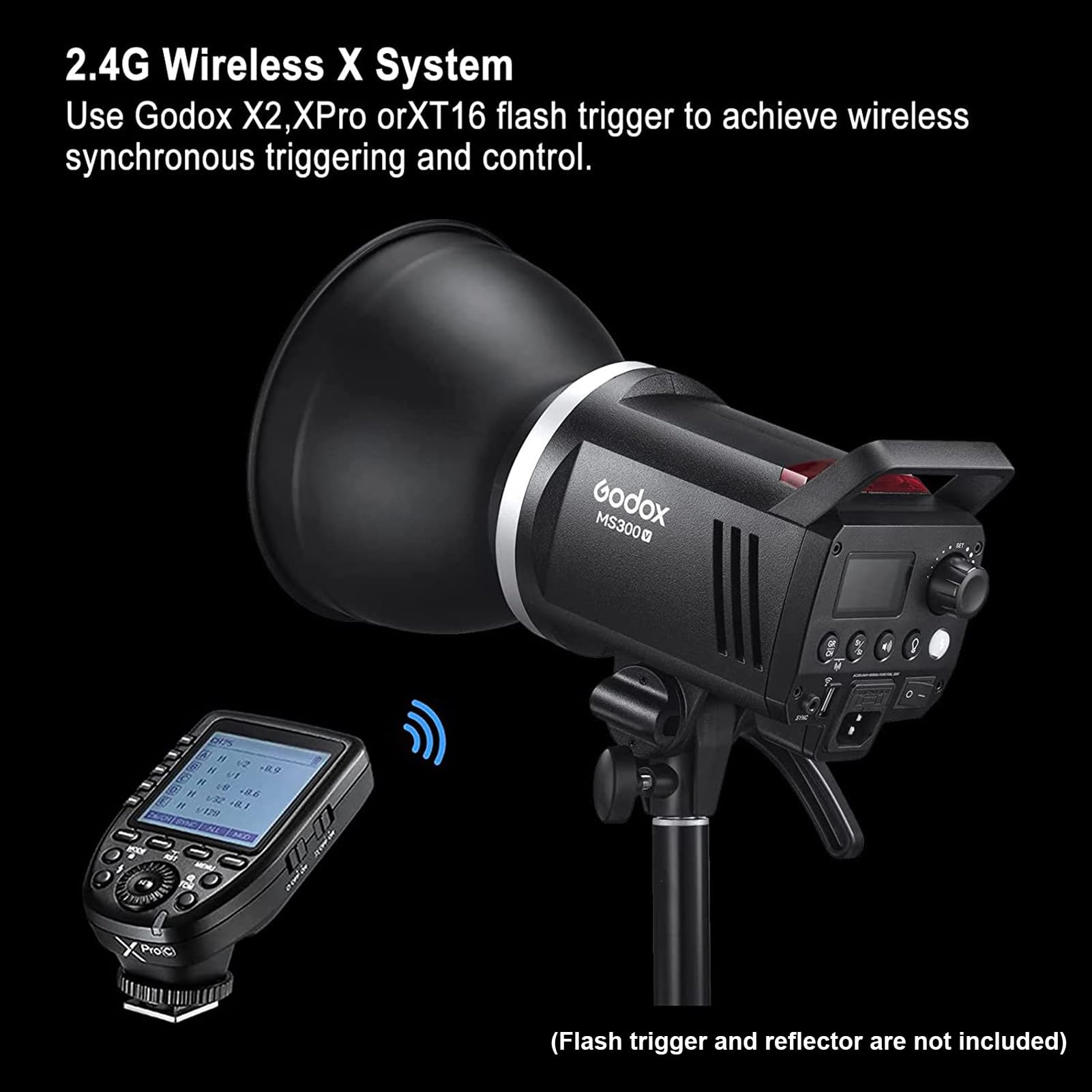 Foto 5 pulgar | Flash De Estudio Godox Ms300-v, Luz Estroboscópica De 300 W - Venta Internacional.