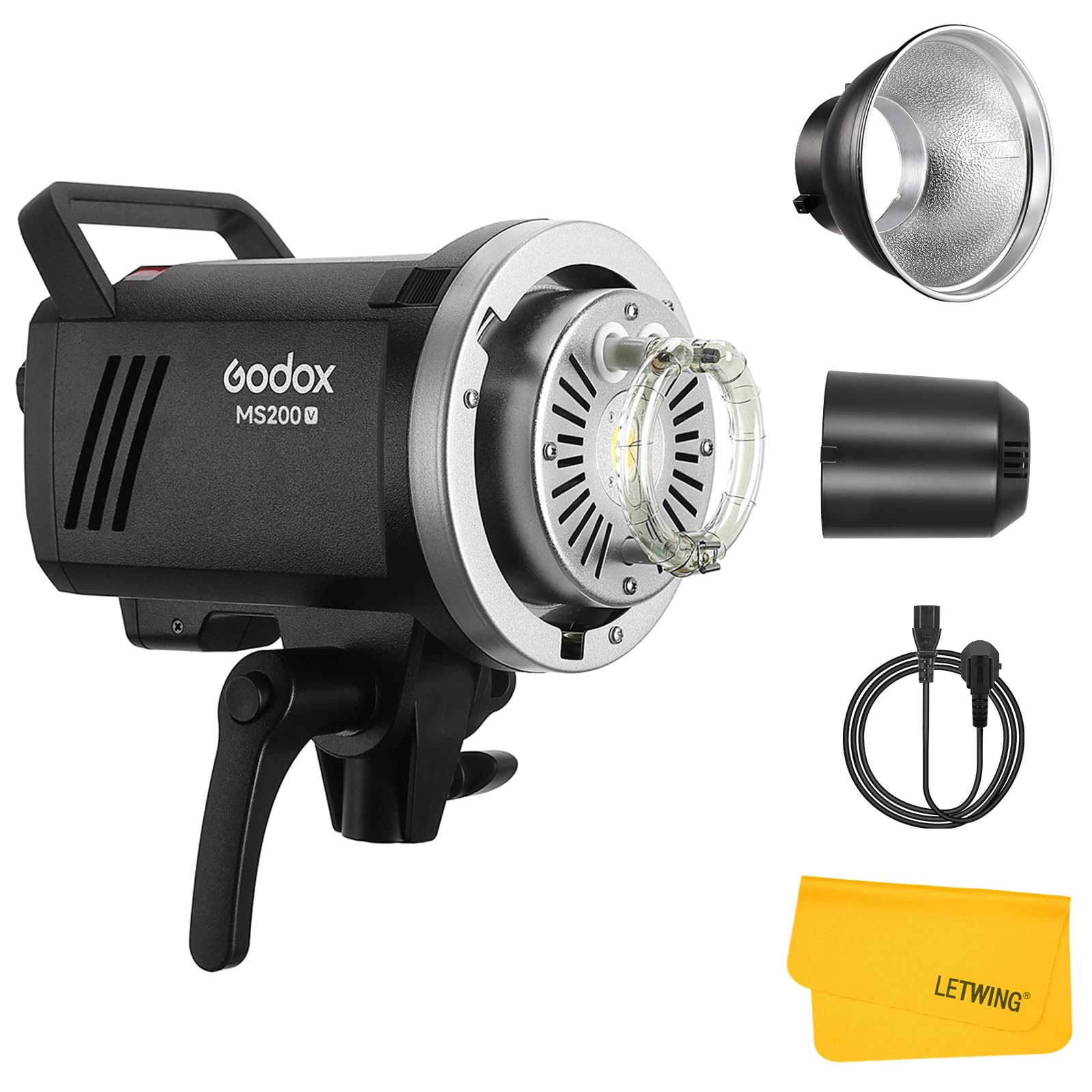 Foto 2 pulgar | Linterna Estroboscópica De Estudio Godox Ms200 V Ms200 V 200 W 110 V - Venta Internacional.