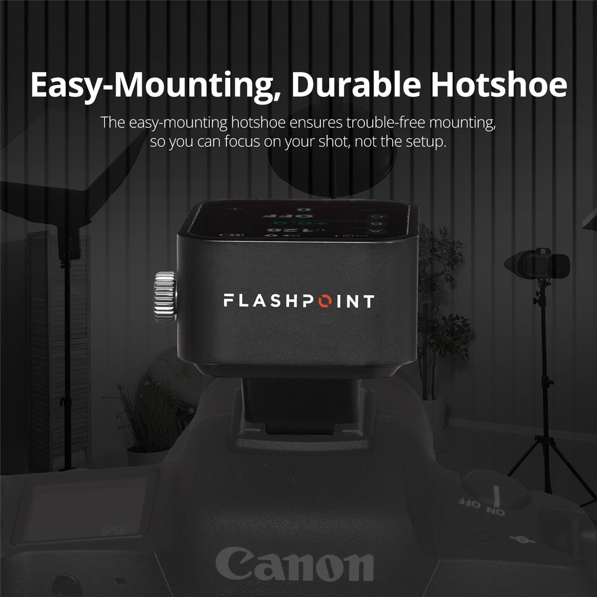Foto 5 pulgar | Disparador De Flash Flashpoint R2 Nano X3 C Para Cámara Canon - Venta Internacional.