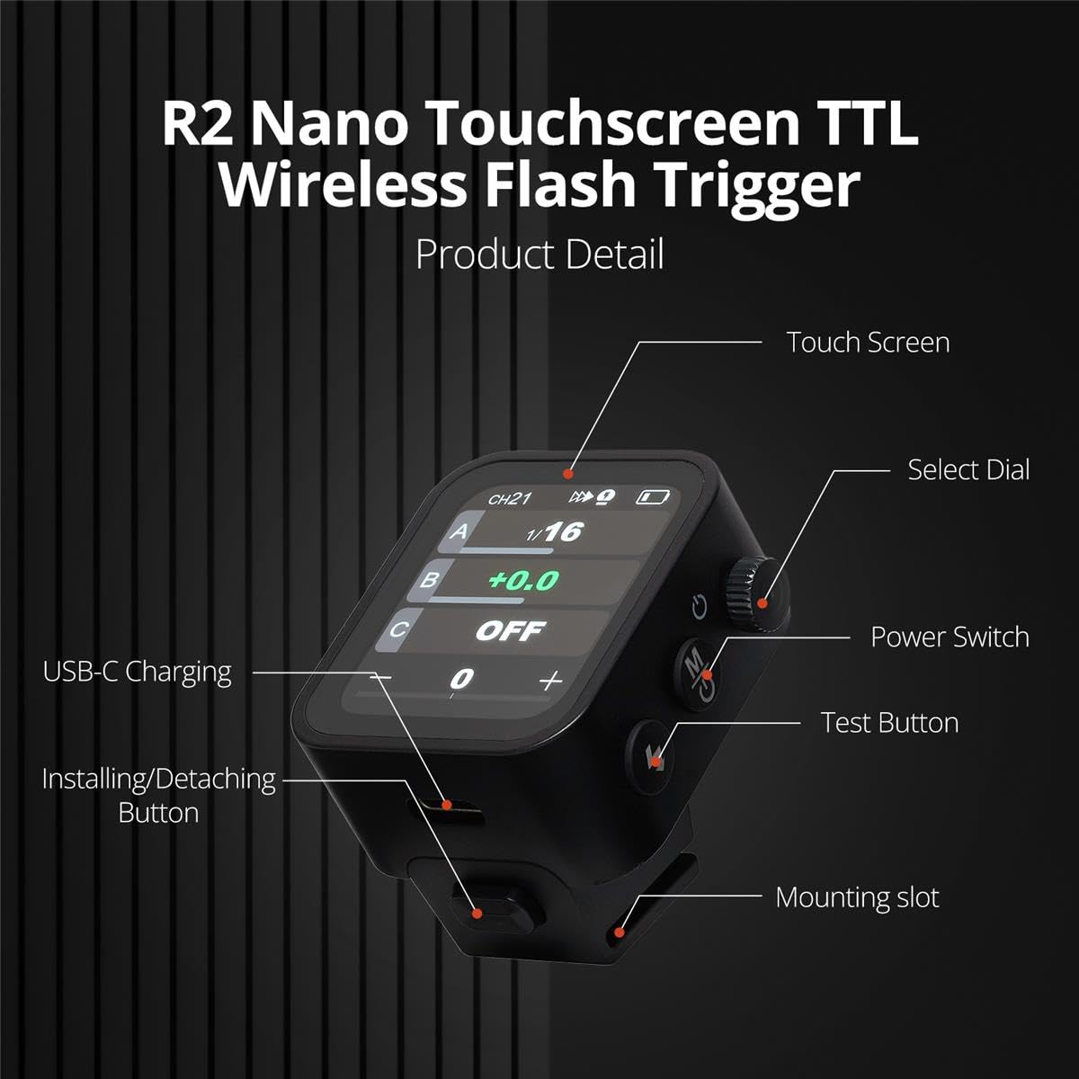 Foto 7 | Disparador De Flash Flashpoint R2 Nano X3 C Para Cámara Canon - Venta Internacional.