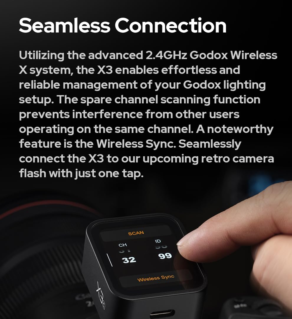Foto 5 pulgar | Disparador De Flash Godox X3c X3-c Para Cámara Canon Ttl 2.4g - Venta Internacional.