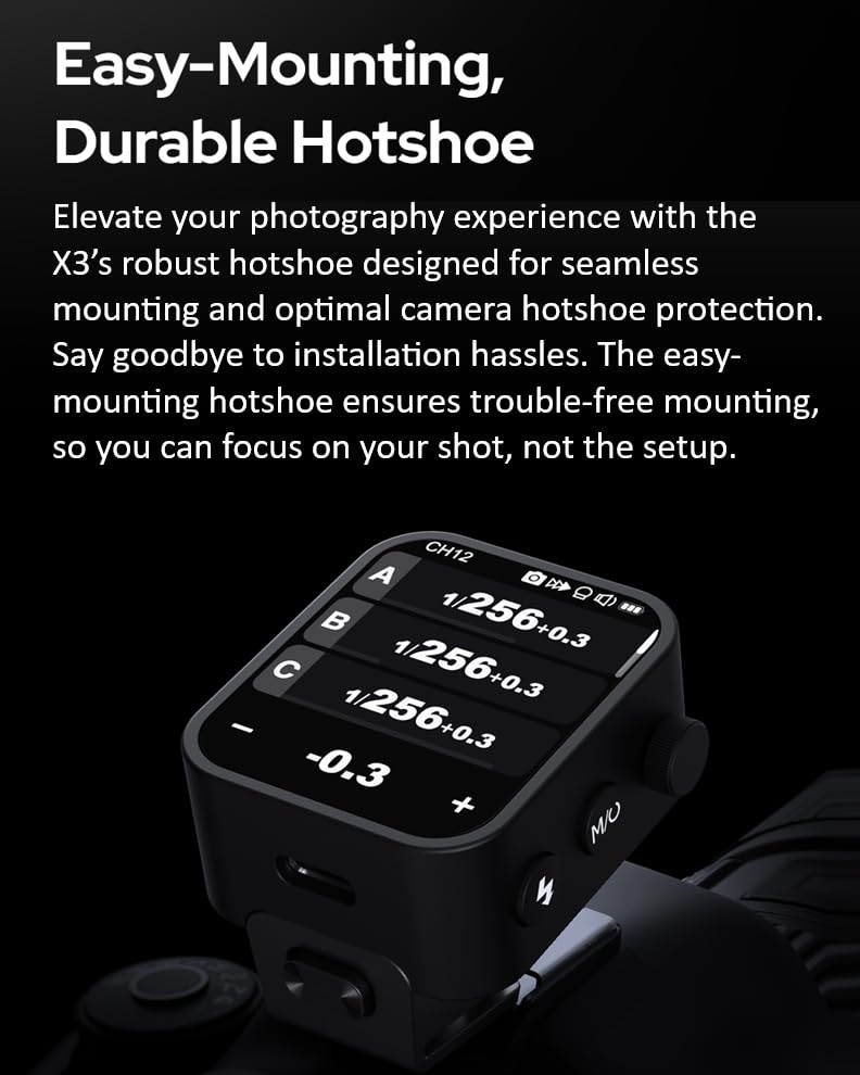 Foto 6 | Disparador De Flash Godox X3c X3-c Para Cámara Canon Ttl 2.4g - Venta Internacional.