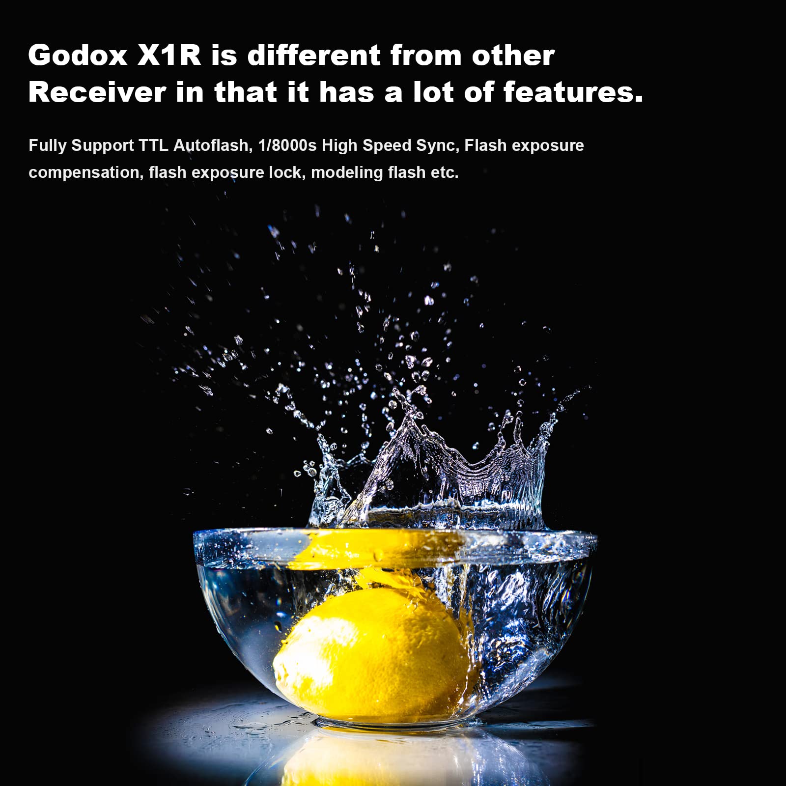 Foto 4 pulgar | Receptor De Flash Remoto Inalámbrico Godox X1r-c E-ttl - Venta Internacional.