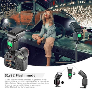 Foto 7 | Flash Speedlite Neewer Nw-670 Ttl Lcd Para Cámaras Réflex Digitales Canon - Venta Internacional.