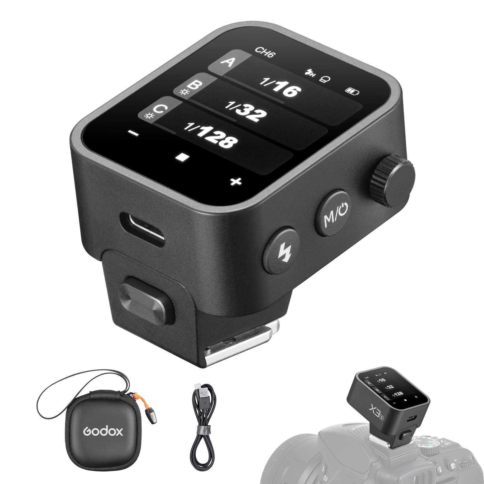 Foto 1 | Pantalla Táctil Ttl De Flash Trigger Godox X3-s Para Cámara Sony - Venta Internacional.