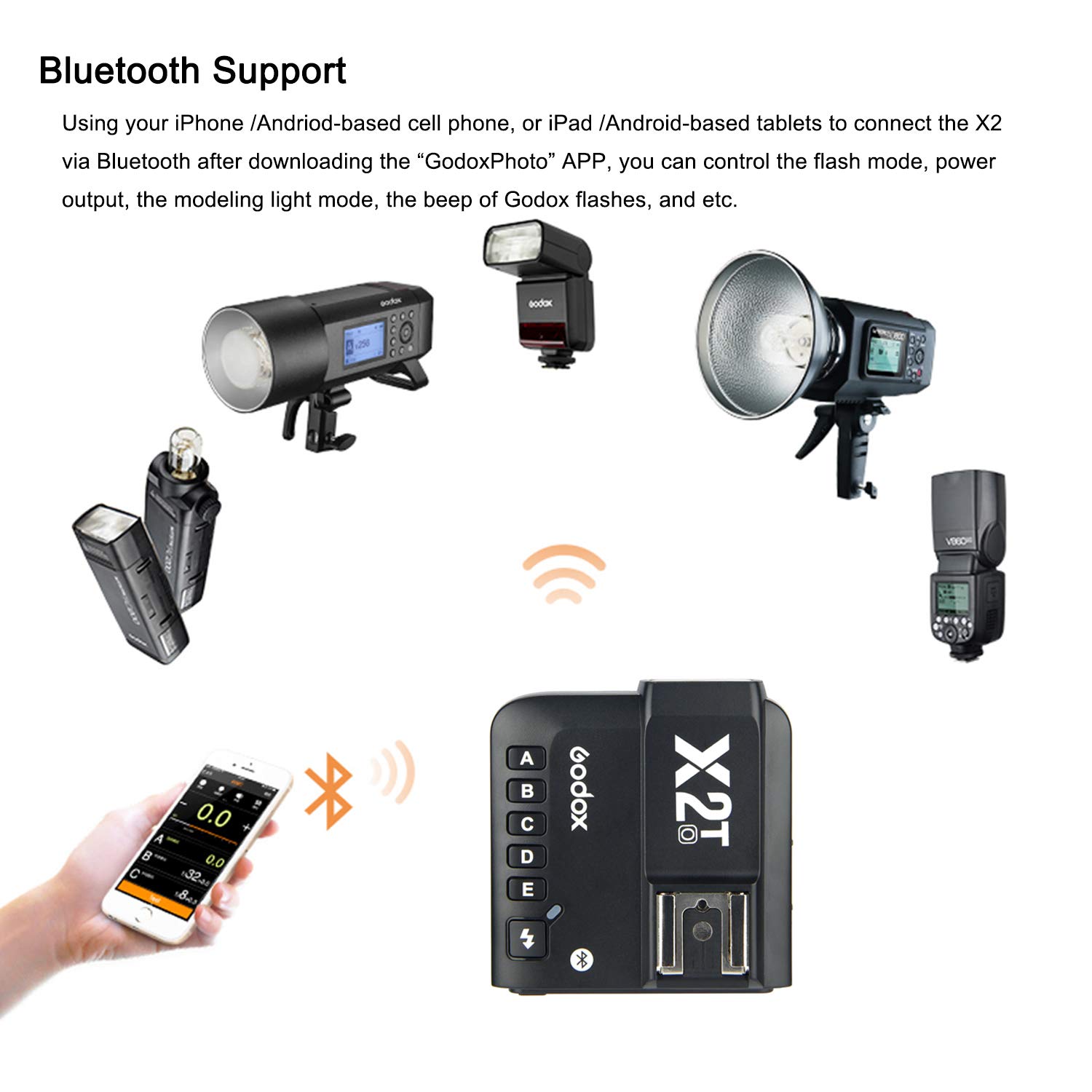 Foto 4 | Disparador De Flash Inalámbrico Godox X2t-o Ttl Para Olympus Panasonic - Venta Internacional.