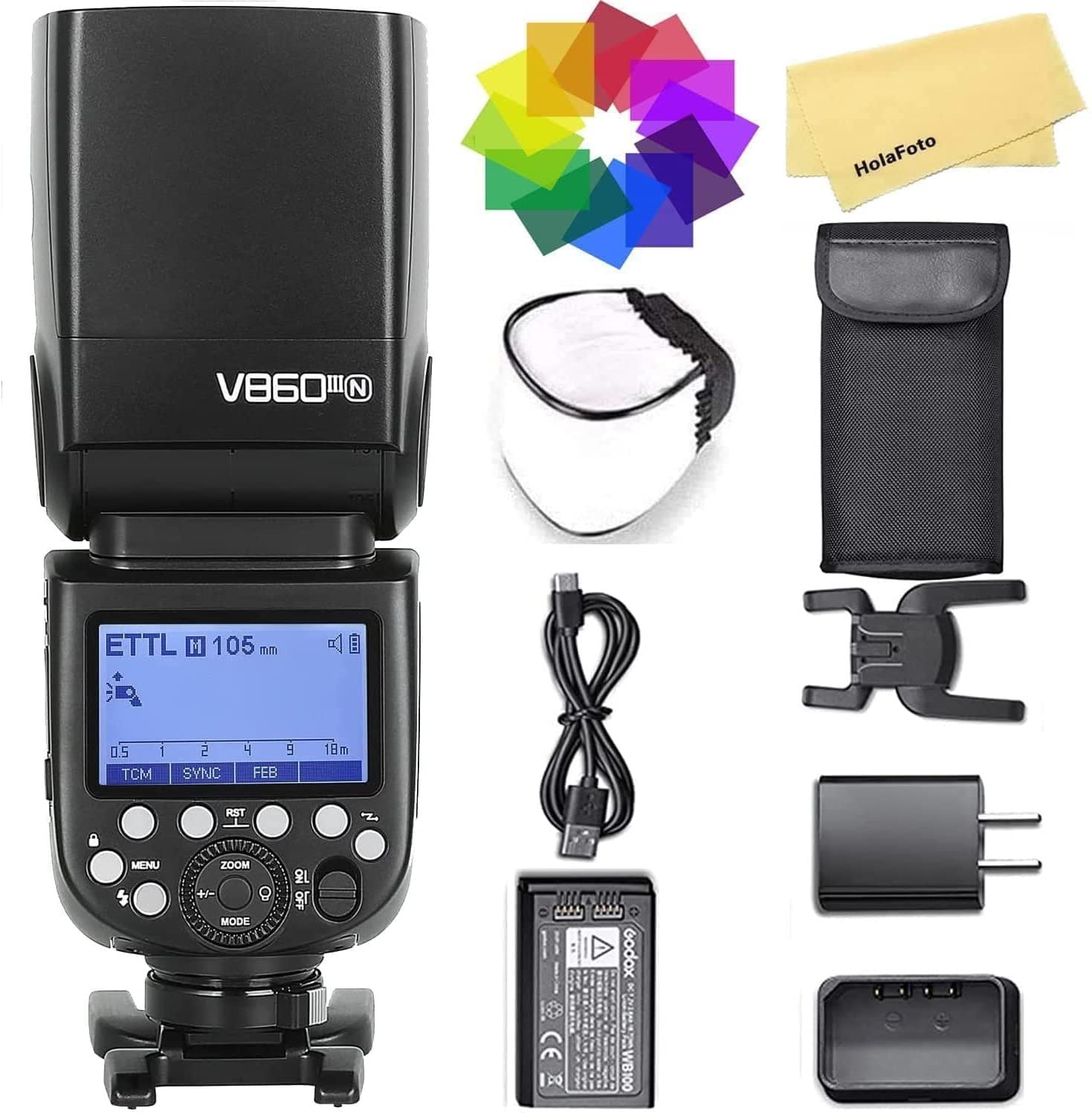 Foto 1 | Cámara Flash Godox V860iii-n Para Nikon Con Batería De Iones De Litio - Venta Internacional.