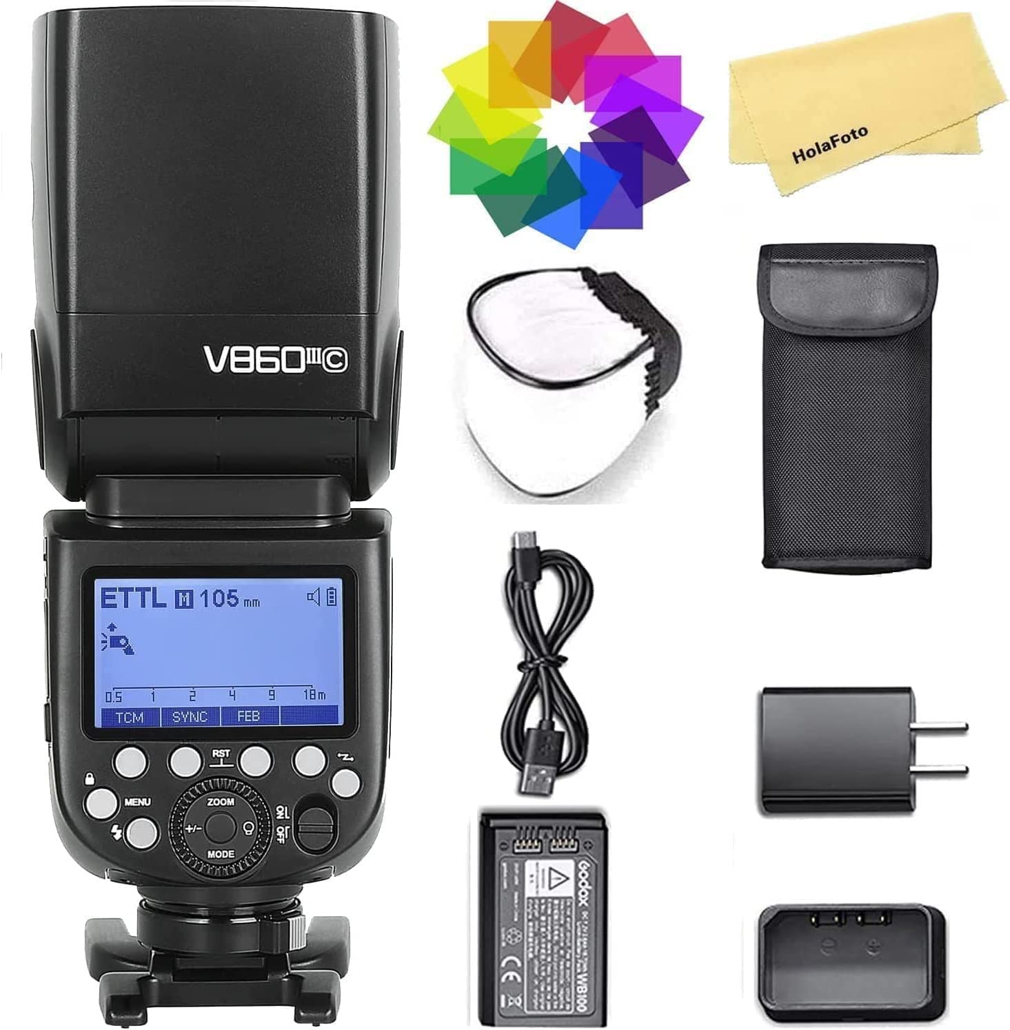 Foto 2 pulgar | Cámara Flash Godox V860iii-c Speedlite Para Canon Con Iones De Litio - Venta Internacional.