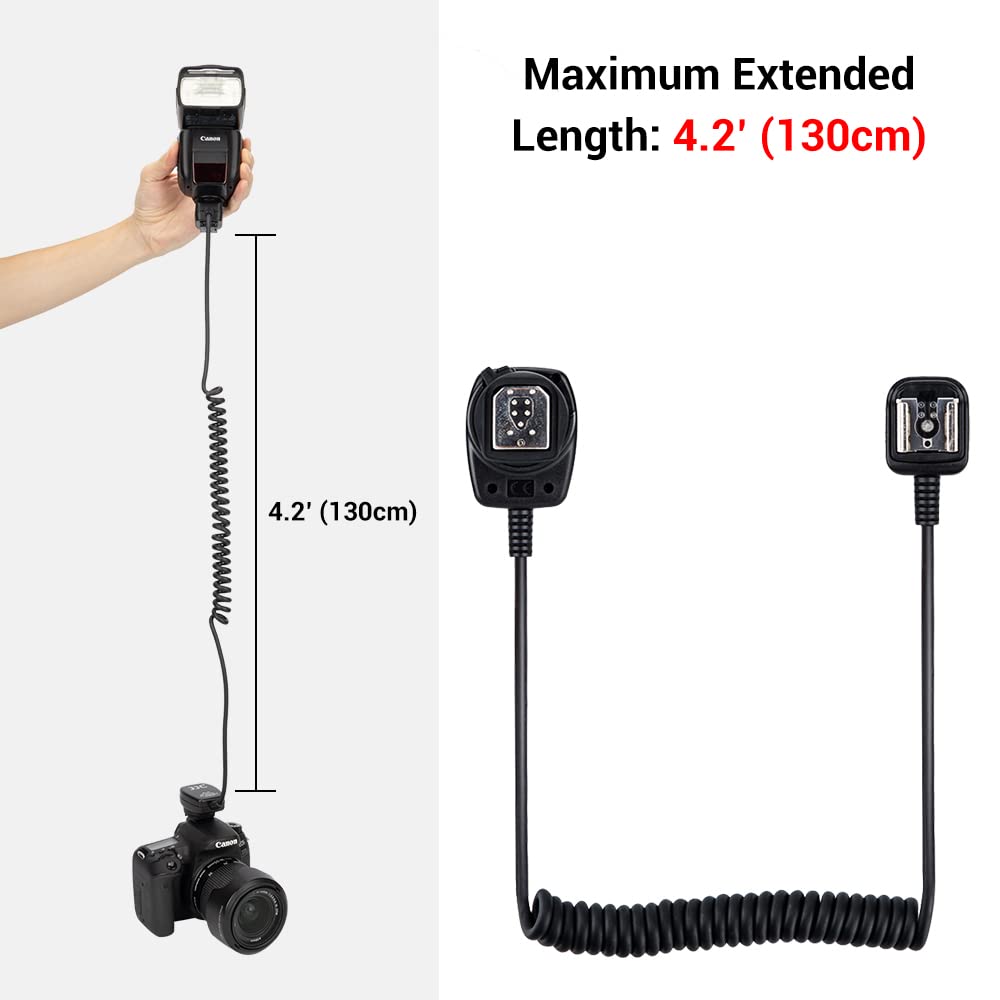 Foto 4 pulgar | Cable Ttl Con Flash Fuera De Cámara Jjc Para Canon R5 R6 Rp - Venta Internacional.