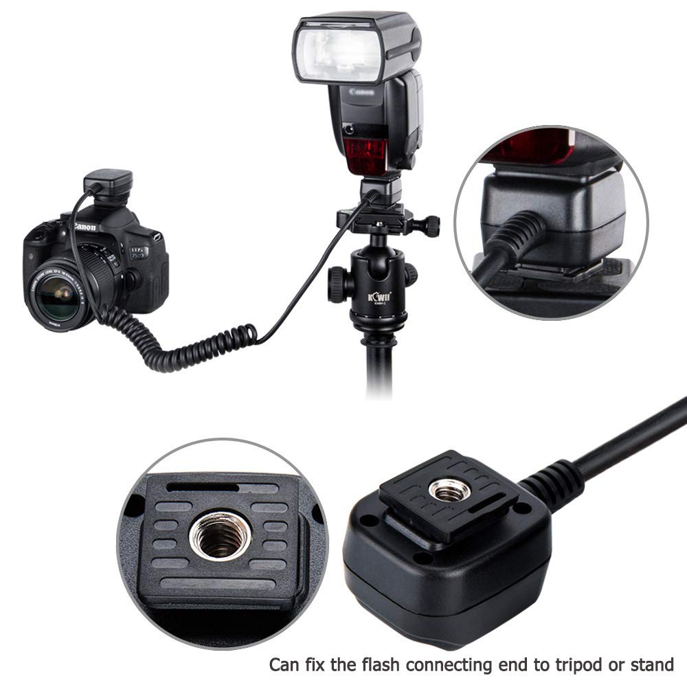 Foto 6 pulgar | Cable Ttl Con Flash Fuera De Cámara Jjc Para Canon R5 R6 Rp - Venta Internacional.