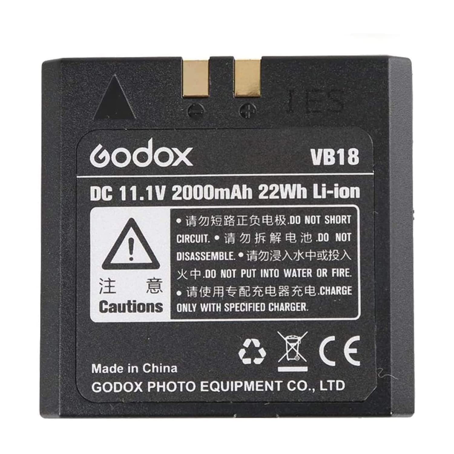 Foto 1 | Batería De Repuesto Godox Vb18 11.1v 2000mah Para V860ii - Venta Internacional.