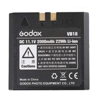 Foto 1 | Batería De Repuesto Godox Vb18 11.1v 2000mah Para V860ii - Venta Internacional.