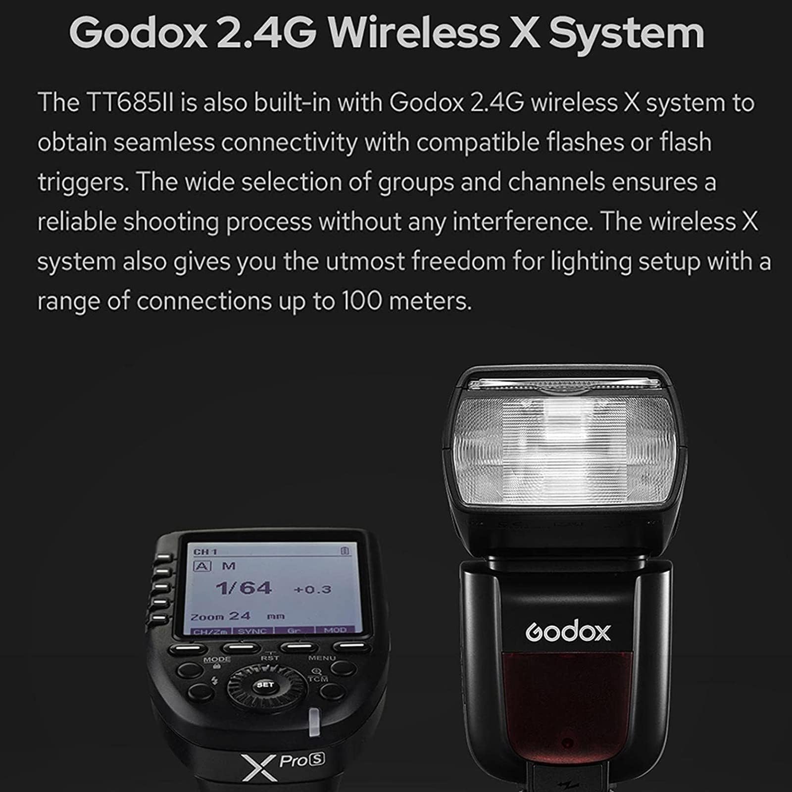 Foto 7 | Cámara Flash Godox Tt685ii-c Tt685iic Speedlite Para Canon - Venta Internacional.