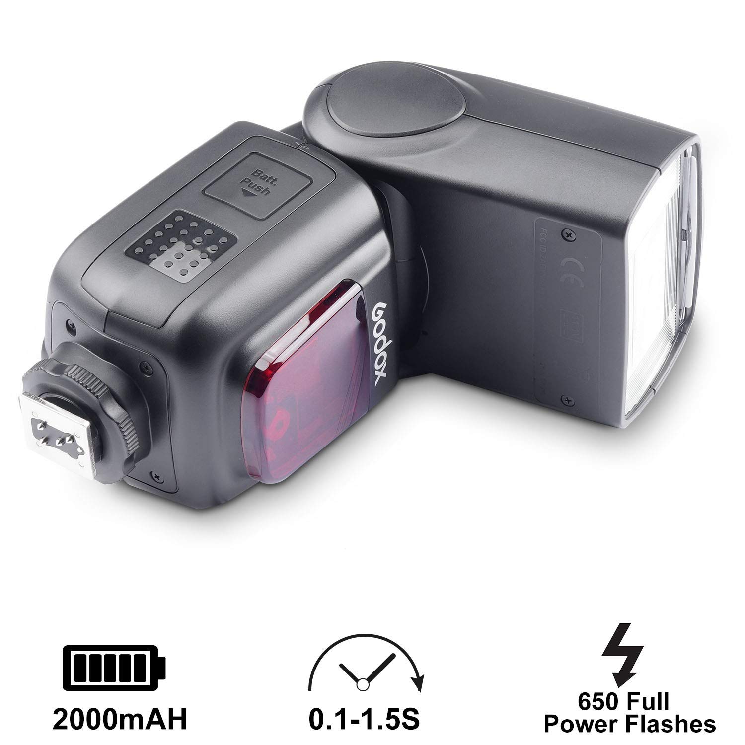 Foto 4 | Kit I-ttl De Cámara Flash Speedlite Godox V860ii-n Para Nikon - Venta Internacional.