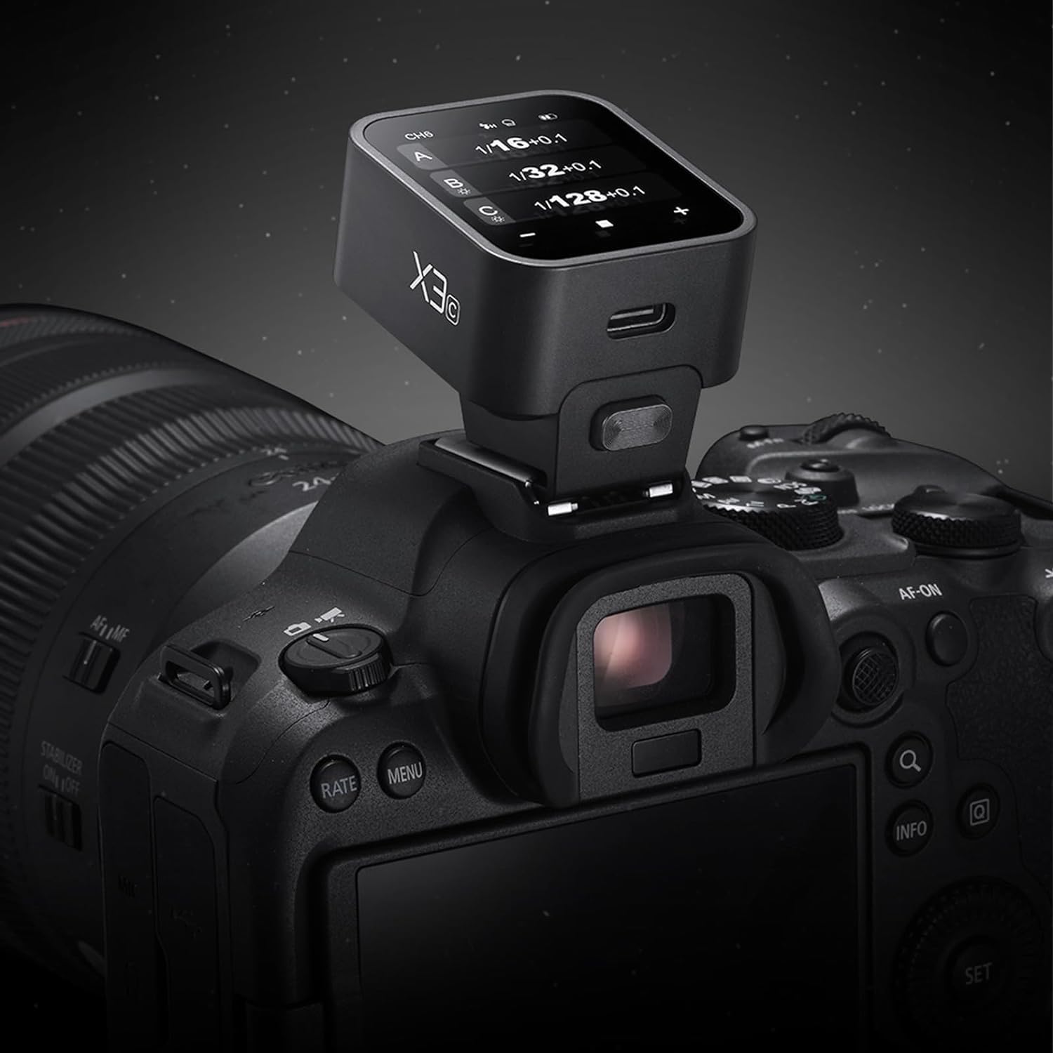 Foto 3 pulgar | Disparador De Flash Godox X3 X3c X3-c Para Canon Con Pantalla Táctil Oled - Venta Internacional.