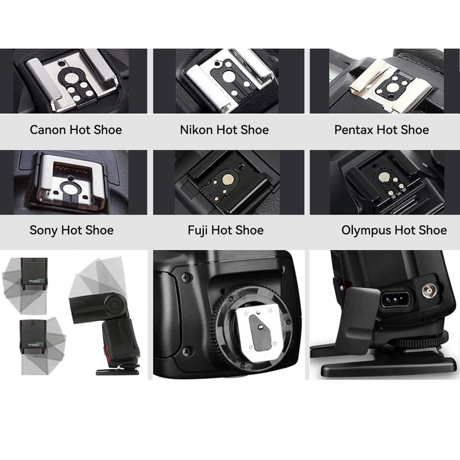 Foto 3 | Flash Inalámbrico Speedlite Yongnuo Yn560 Iv Para Canon Nikon - Venta Internacional.