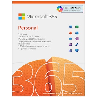 Foto 1 | Software Microsoft 365 Personal para 1 Usuario Español Latinoamérica