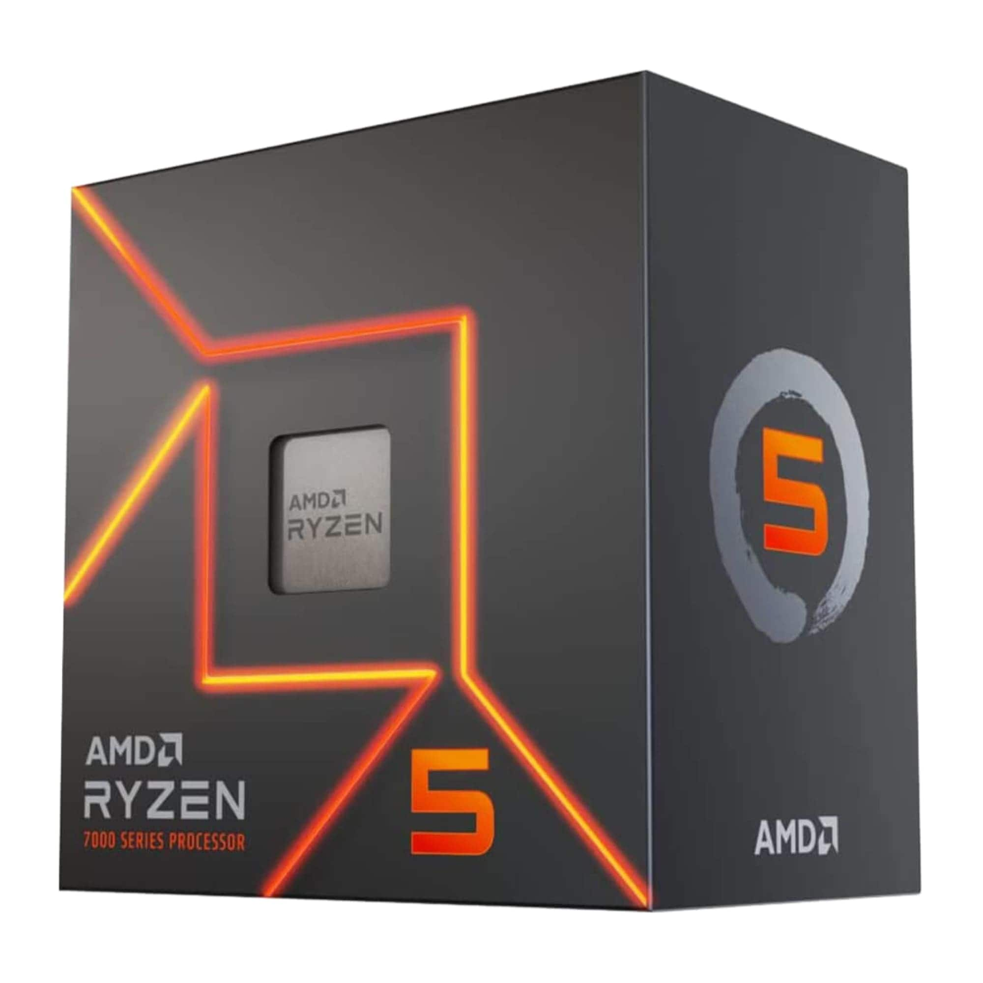 Procesador Amd Ryzen 5 7600, Am5, 6 Núcleos, Hasta 5.1 Ghz, Incluye Gráficos, Incluye Disipador $7,584