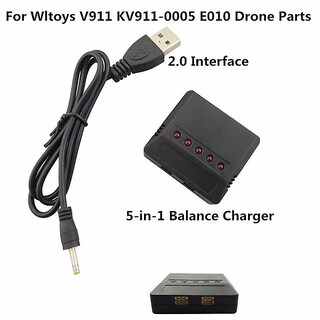 Foto 2 | Interfaz Balance Charger 2.0 5 en 1 para Wltoys V911 E010 - Venta Internacional