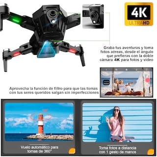Foto 4 | Drone para Batallas Vak Q5 Doble Cámara 4K Wifi