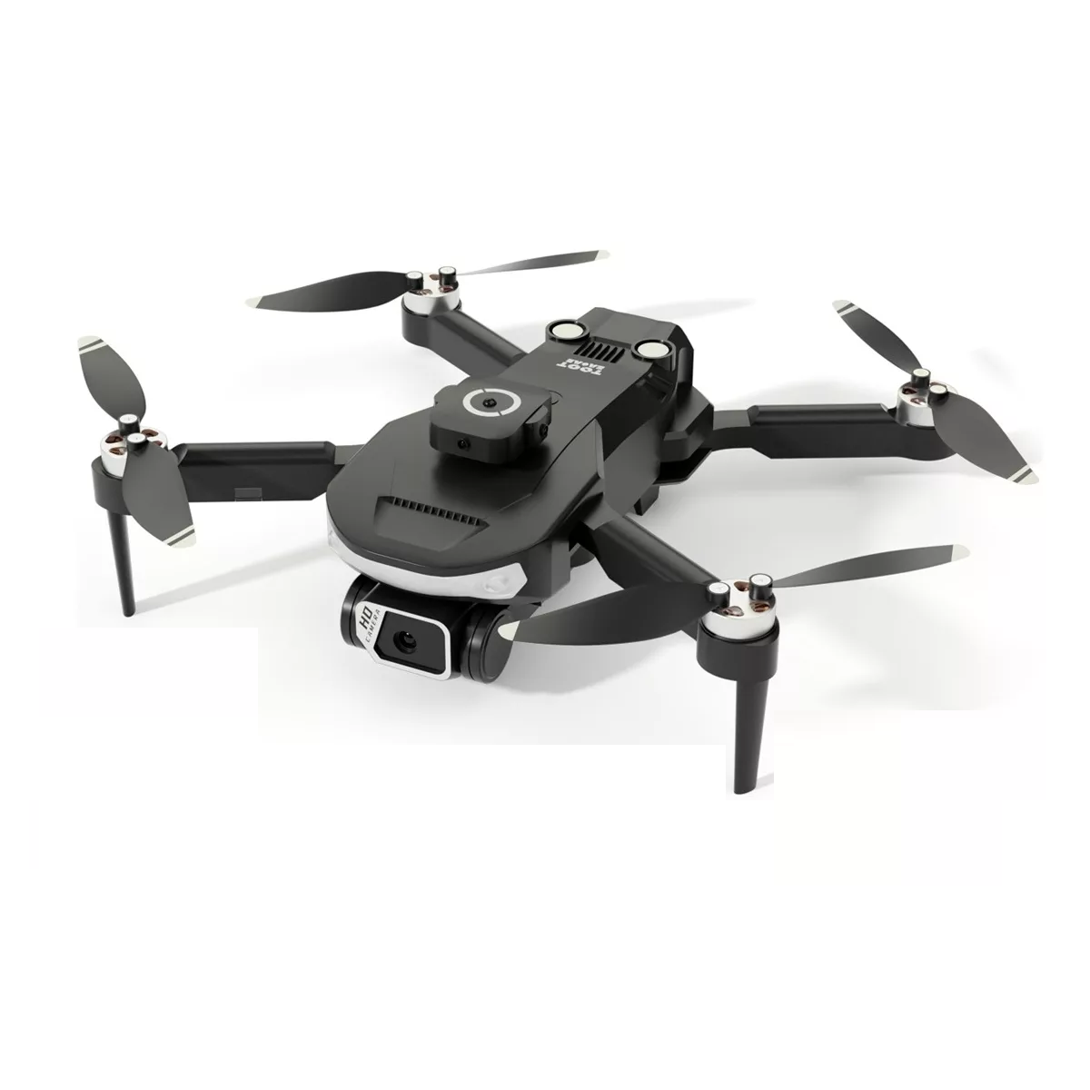 Dron Wifi Plegable Cámara Doble 3 Baterías  Eo Safe Imports ESI-12920 Gris