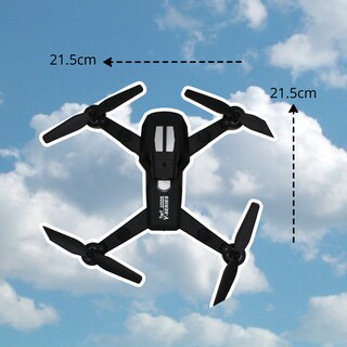 Foto 6 | Mini Drone Negro Plegable Y107 Quadcopter Recargable Con Luces Y Doble Cámara Hd