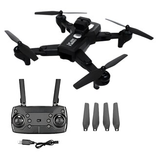Foto 7 | Mini Drone Negro Plegable Y107 Quadcopter Recargable Con Luces Y Doble Cámara Hd