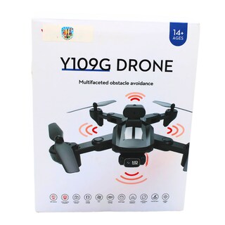 Foto 4 | Mini Drone Negro Plegable Y109g Recargable Con Luces Y Doble Cámara Hd